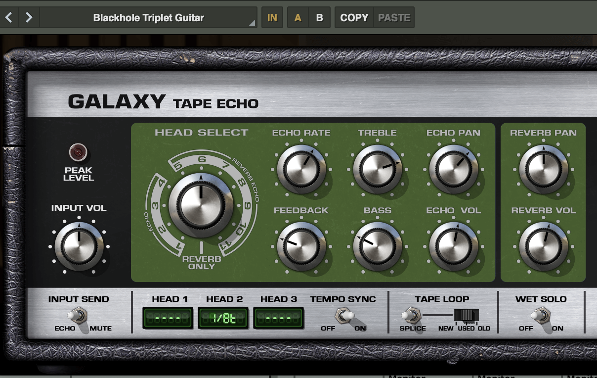 Universal Audio Galaxy Tape       Echo